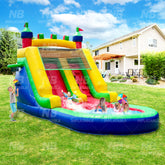 NB-BC108 Inflatable moonwalk bouncer bouncy castle house combo commercial bounce house jumping castle for party kids inflatable bouncer